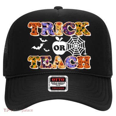 Cute Halloween Trick Or Teach Teacher Hat