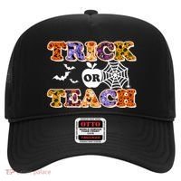 Cute Halloween Trick Or Teach Teacher Hat thumb 0