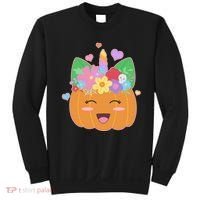 Cute Halloween Unicorn Pumpkin Sweatshirt thumb 0