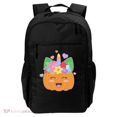 Cute Halloween Unicorn Pumpkin Backpack
