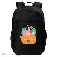 Cute Halloween Unicorn Pumpkin Backpack thumb 0