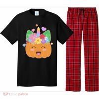 Cute Halloween Unicorn Pumpkin Pajama Set thumb 0