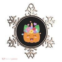 Cute Halloween Unicorn Pumpkin Ornament thumb 0