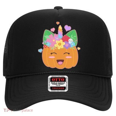 Cute Halloween Unicorn Pumpkin Hat