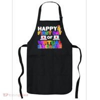 Cute Happy First Day Of Virtual Kindergarten Apron thumb 0