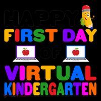 Cute Happy First Day Of Virtual Kindergarten Coffee Mug thumb 5