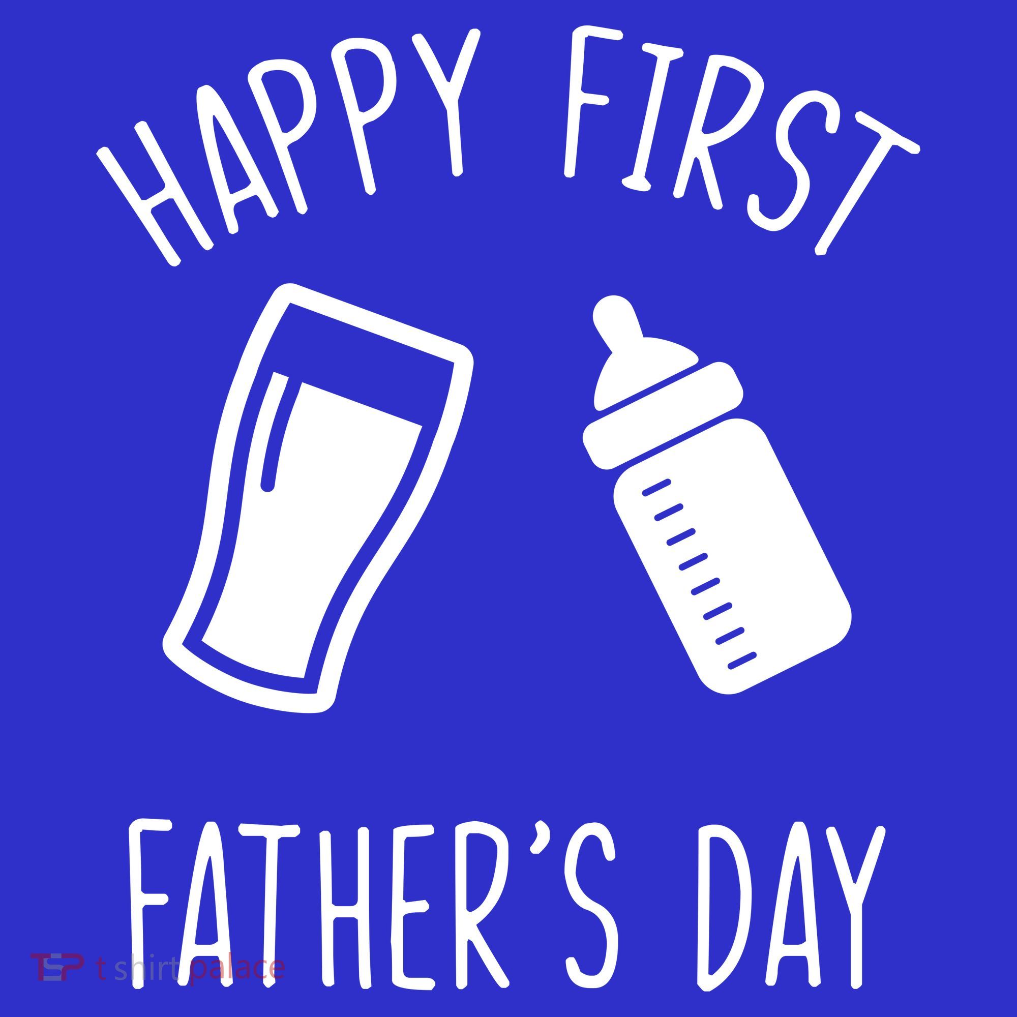 Cute Happy First Father's Day Baby Bottle Kids Sweatshirt
