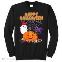Cute Happy Halloween Friends Sweatshirt thumb 0