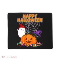 Cute Happy Halloween Friends Mousepad thumb 0