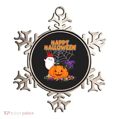 Cute Happy Halloween Friends Ornament