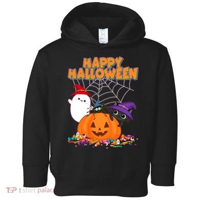 Cute Happy Halloween Friends Toddler Hoodie