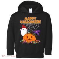 Cute Happy Halloween Friends Toddler Hoodie thumb 0