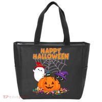 Cute Happy Halloween Friends Tote Bag thumb 0