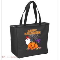 Cute Happy Halloween Friends Tote Bag thumb 2