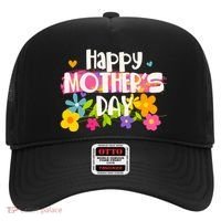 Cute Happy Mother's Day Paint Splash Flowers Hat thumb 0