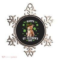 Cute Happy St Catricks Day Kitten Ornament thumb 0