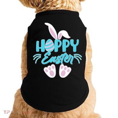Cute Hoppy Happy Easter Bunny  Doggie Tank
