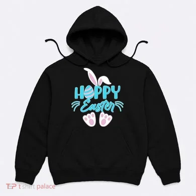 Cute Hoppy Happy Easter Bunny  Hoodie