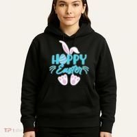Cute Hoppy Happy Easter Bunny  Hoodie thumb 5
