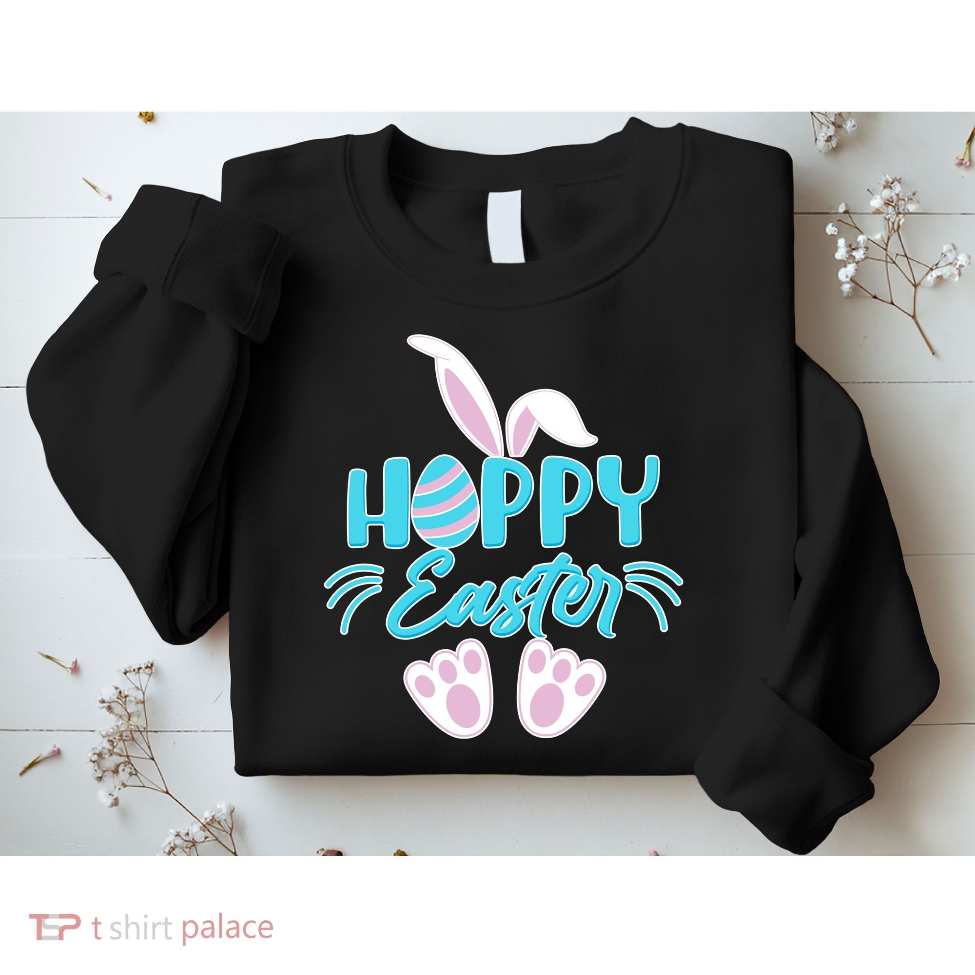 Cute Hoppy Happy Easter Bunny  Sweatshirt