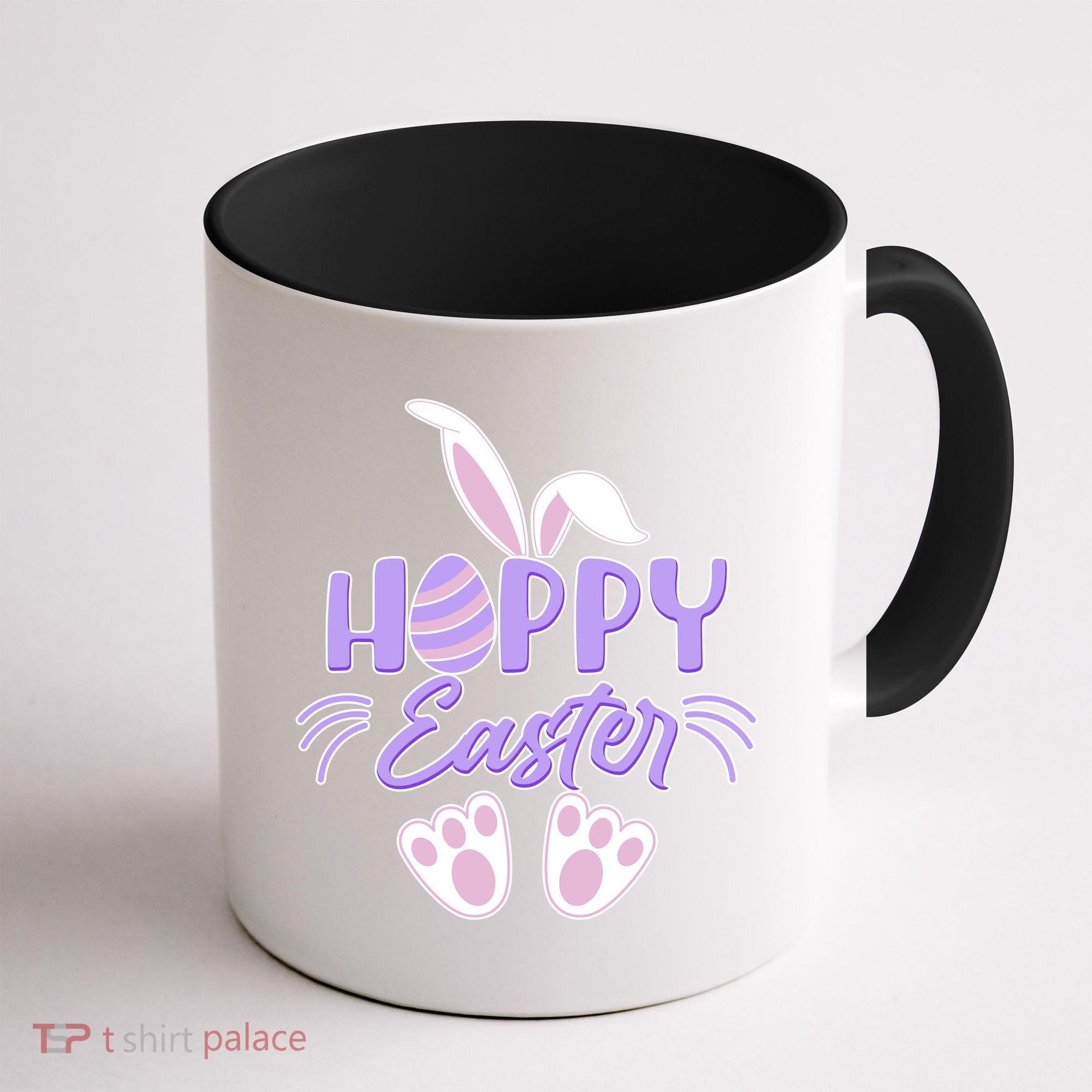 Cute Hoppy Happy Easter Bunny  Coffee Mug