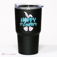Cute Hoppy Happy Easter Bunny  Tumbler thumb 0