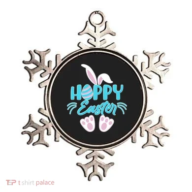 Cute Hoppy Happy Easter Bunny  Ornament