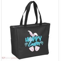 Cute Hoppy Happy Easter Bunny  Tote Bag thumb 2