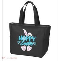 Cute Hoppy Happy Easter Bunny  Tote Bag thumb 3