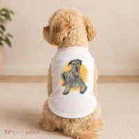 Cute Hound Dog Doggie Tank thumb 2