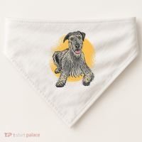 Cute Hound Dog USA-Made Doggie Bandana thumb 0