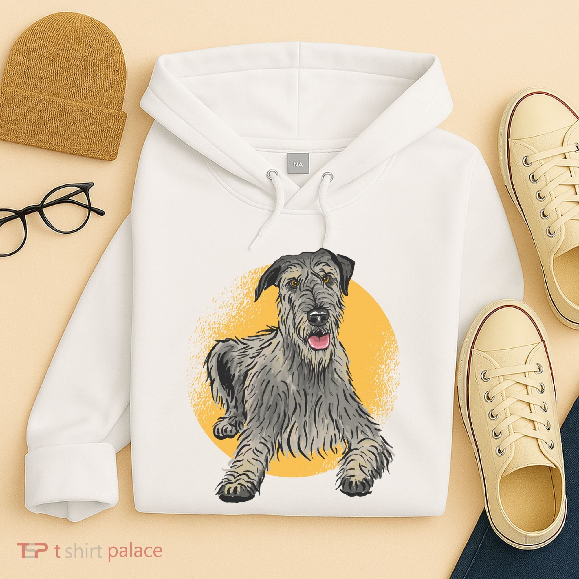 Cute Hound Dog Hoodie