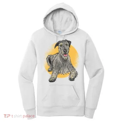 Cute Hound Dog Women's Hoodie