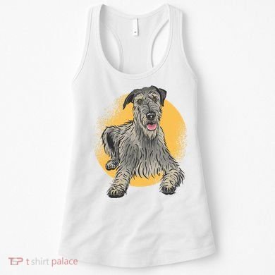 Cute Hound Dog Women's Tank Top