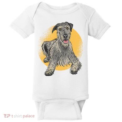 Cute Hound Dog Baby Bodysuit