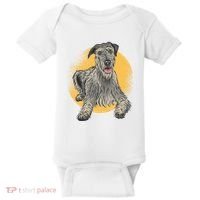 Cute Hound Dog Baby Bodysuit thumb 0