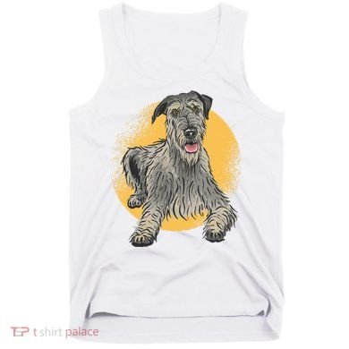 Cute Hound Dog Tank Top