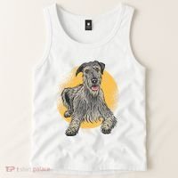 Cute Hound Dog Tank Top thumb 2
