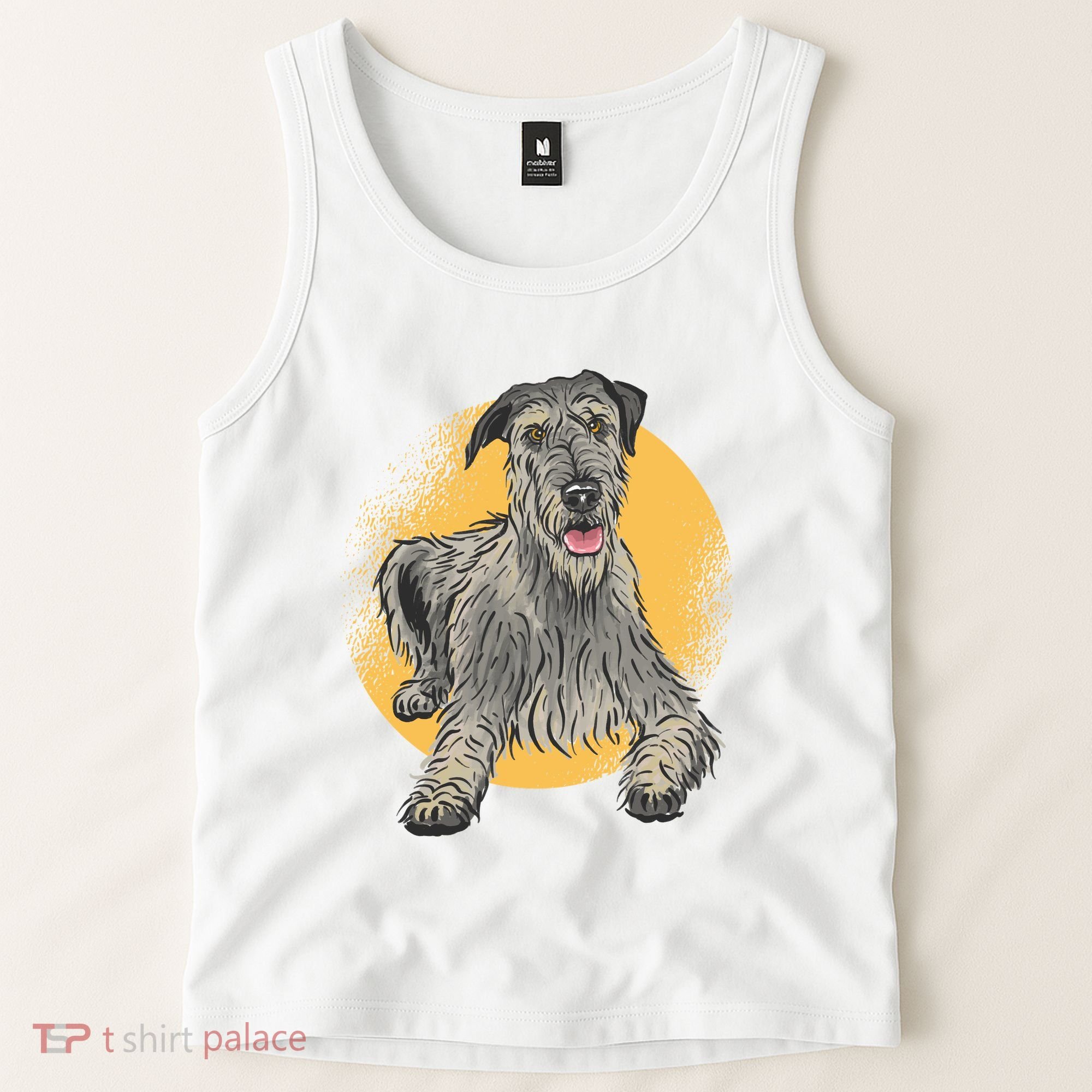 Cute Hound Dog Tank Top