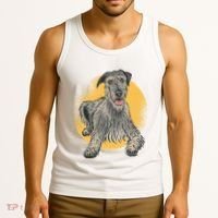Cute Hound Dog Tank Top thumb 3