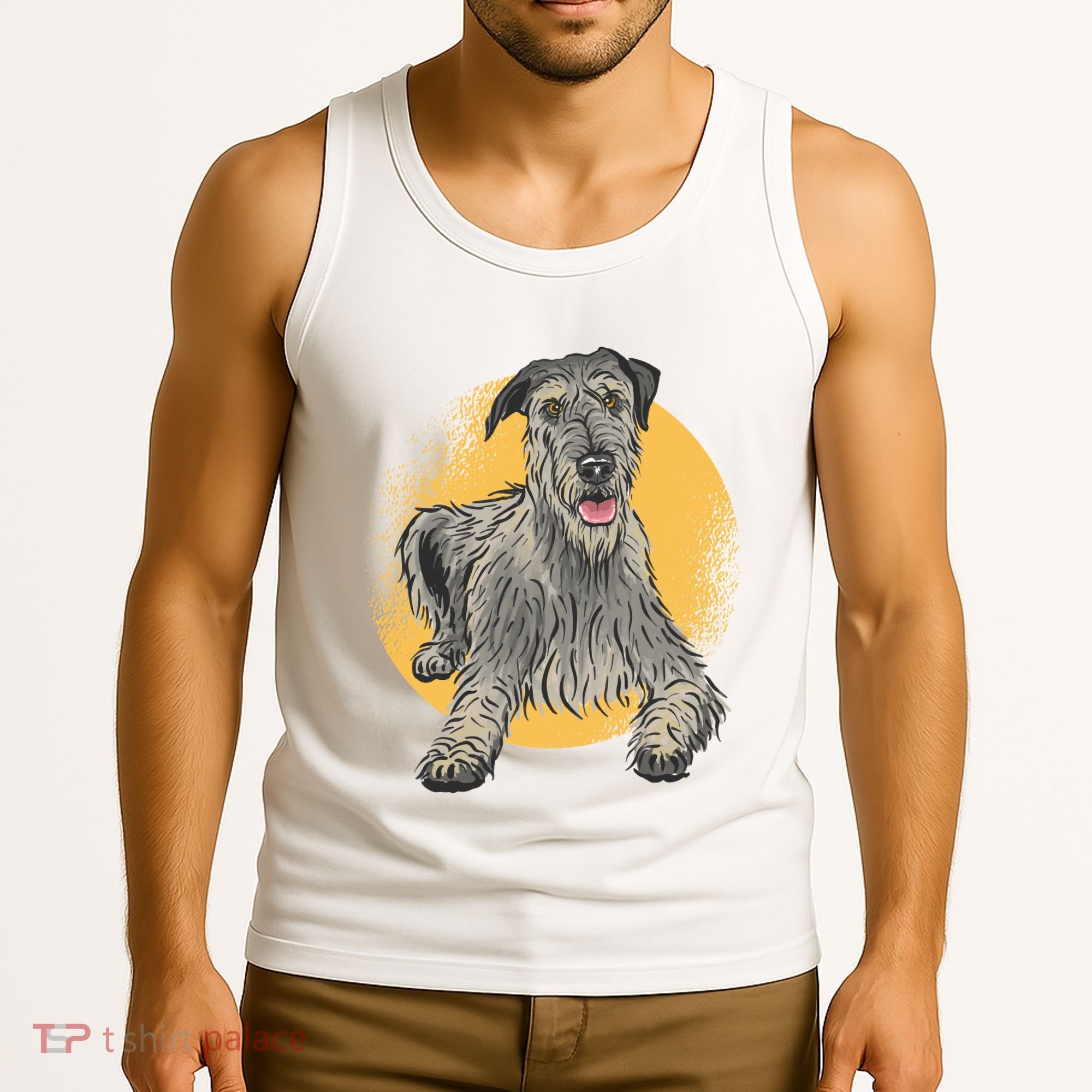 Cute Hound Dog Tank Top