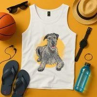 Cute Hound Dog Tank Top thumb 4