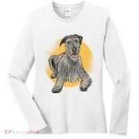 Cute Hound Dog Women's Long Sleeve Shirt thumb 0