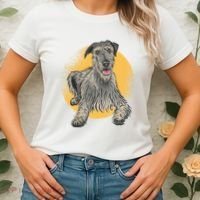 Cute Hound Dog Women's T-Shirt thumb 2