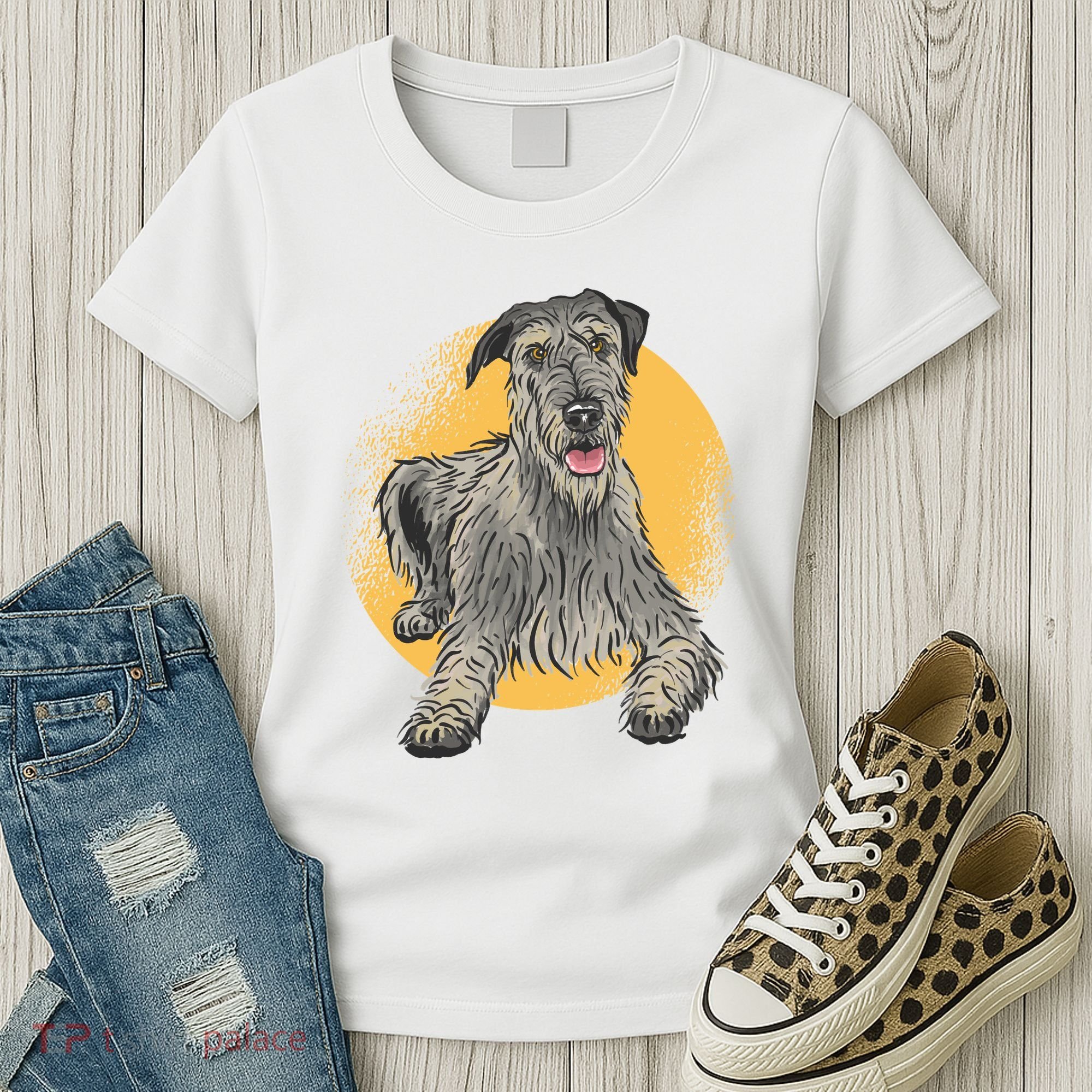 Cute Hound Dog Women's T-Shirt