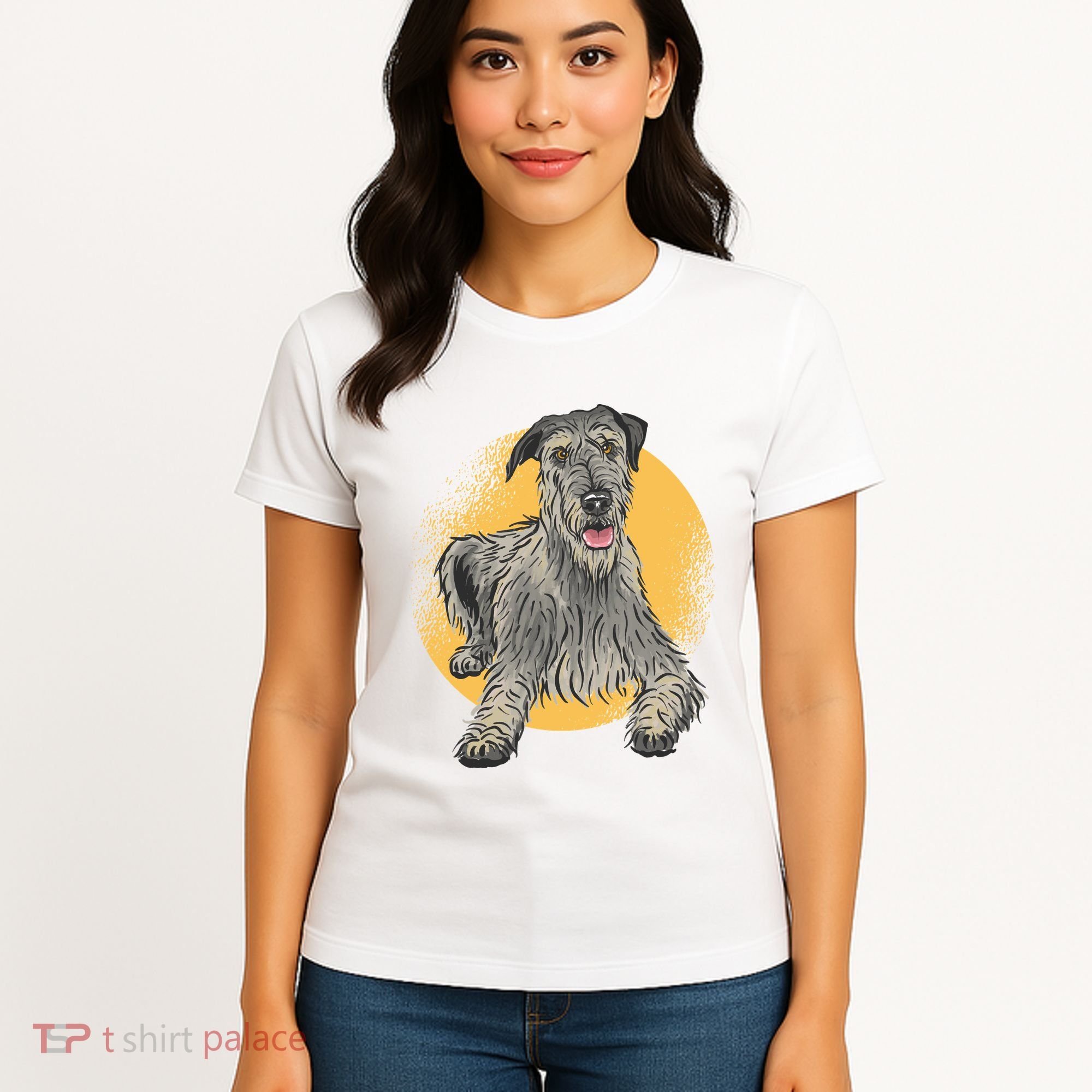 Cute Hound Dog Women's T-Shirt
