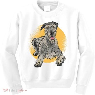 Cute Hound Dog Kids Sweatshirt