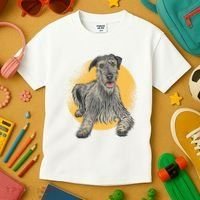 Cute Hound Dog Kids T-Shirt thumb 3