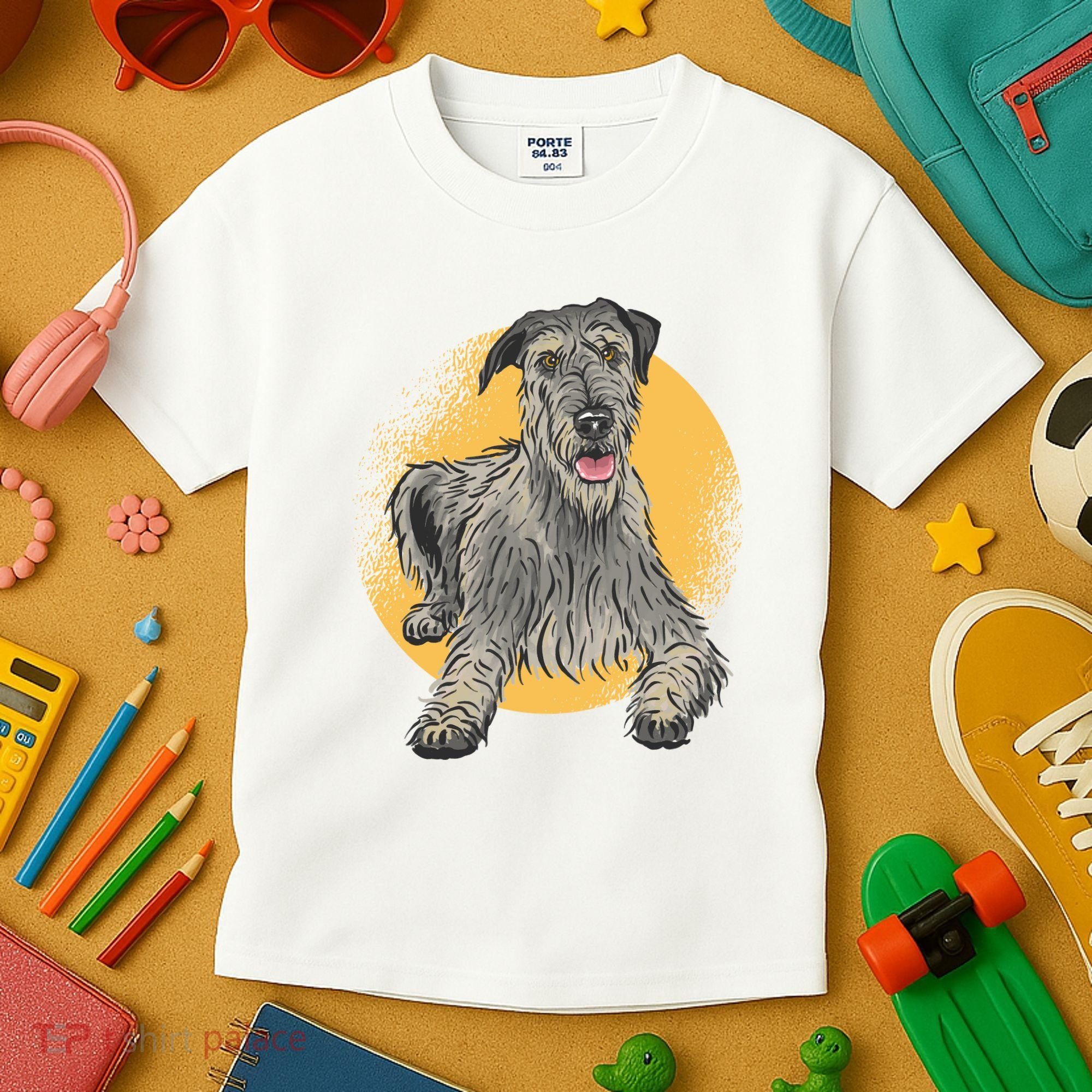 Cute Hound Dog Kids T-Shirt