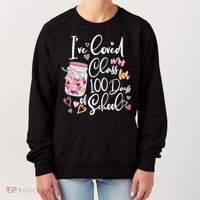 Cute I Loved My Class for 100 Days of School Valentine's Day Women's Sweatshirt thumb 0